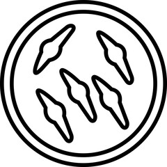 Mycoplasma pneumoniae Icon