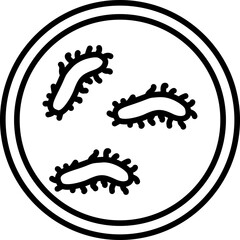 Haemophilus parainfluenzae Icon