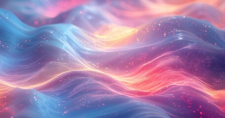 Obraz premium Abstract Light Waves