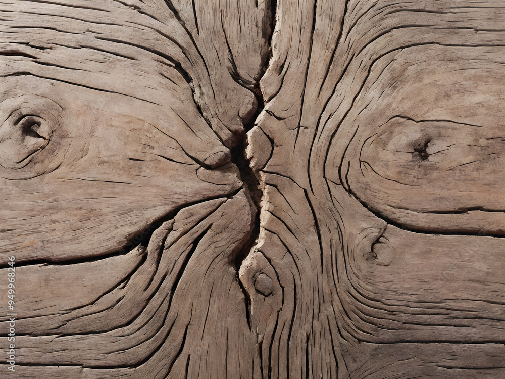 Poster old wood texture with natural pattern for background and design art work.