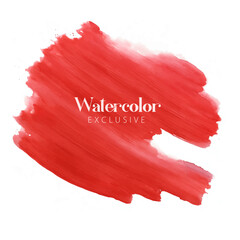 Vector red paint, ink brush stroke, brush, line or texture. Dirt