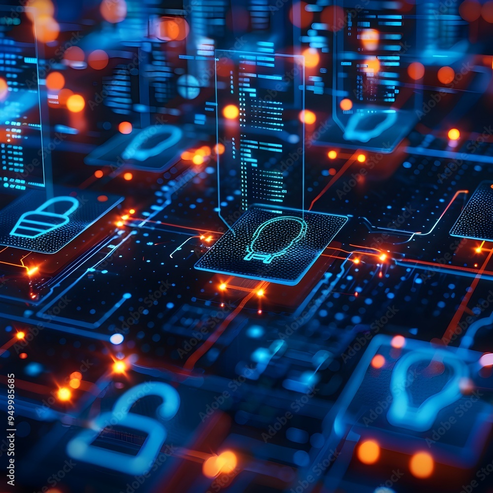 Aufkleber ai powered cybersecurity visualization fraud detection and identity theft protection system
