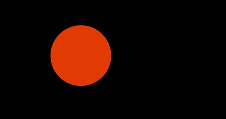 orange circle for your text, advertising, alpha channel	