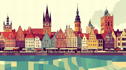 Wrocław Wonders: Retro Travel Posters with a Modern Twist