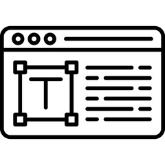 Text Tool Icon