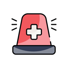 Emergency Room Sign vector icon