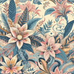 seamless floral pattern