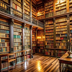 Books in the library