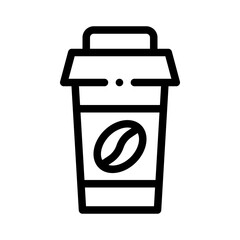 coffee line icon