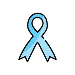 Cancer Ribbon vector icon