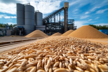 A generative AI system for biomass refining that converts raw biomass into refined products and energy