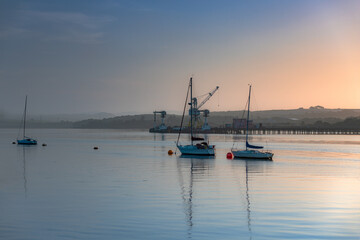 Dawn on the River.