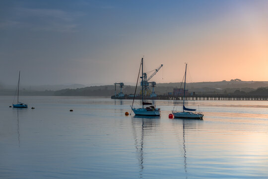 Dawn on the River.