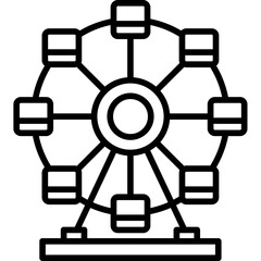 Ferris Wheel Icon