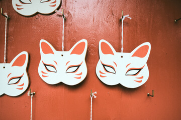 狐の絵馬