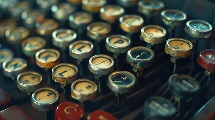 Vintage typewriter