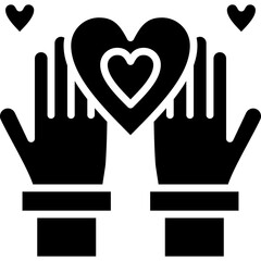 Obraz premium Charity Icon