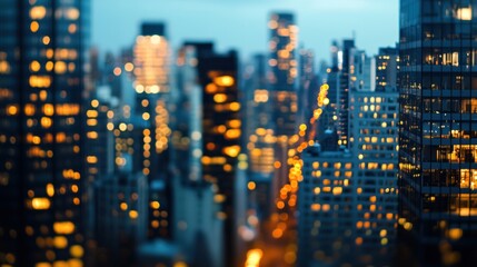 Cityscape at Dusk