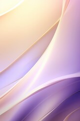 Fototapeta premium Abstract gold and light purple wave background