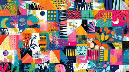 Abstract colorful background