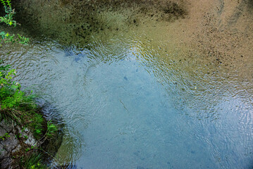 It is a mountain stream.