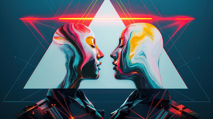 Fototapeta premium Exotic couple