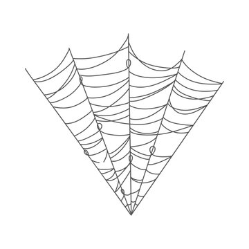 recommend clip art: Spiderweb Halloween Illustration