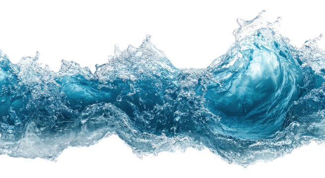 PNG Dynamic blue water splash