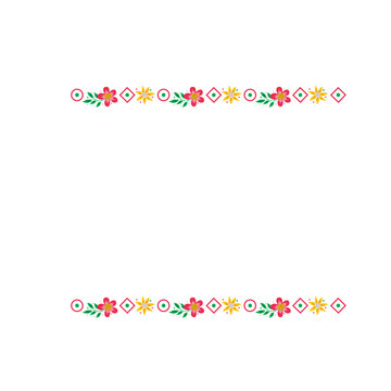 Ornament frame for national hispanic heritage month