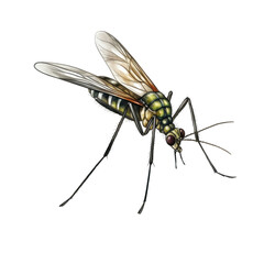 Fototapeta premium An illustration of a mosquito