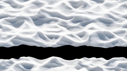 Capturing the unique surface texture of snow-covered sand, revealing how winter weather transforms desert landscapes with stunning patterns and details created by natural elements SEAMLESS PATTERN