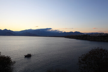 Ship in Aegean Sea - Antalya