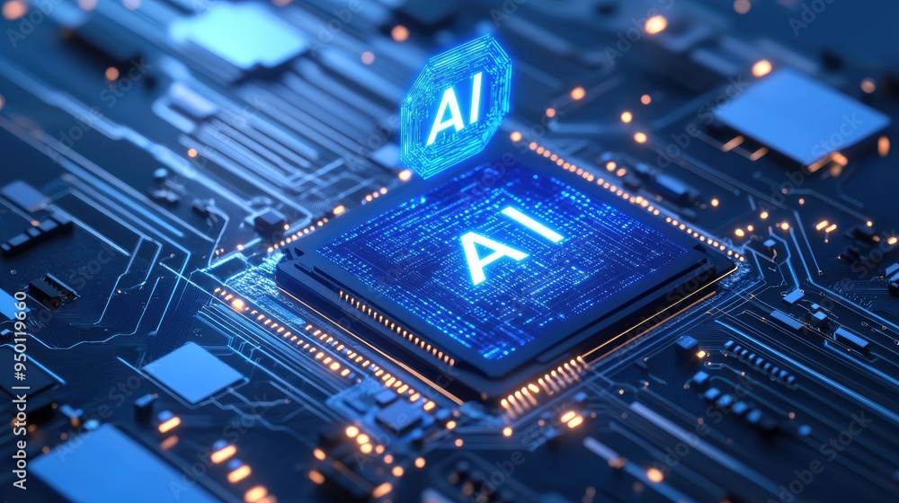 Poster a microchip with 
