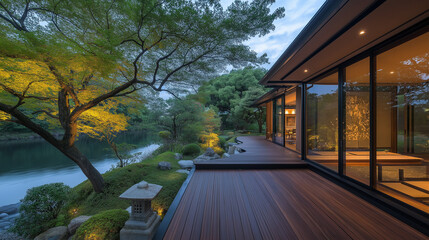 Obraz premium Japanese Country House