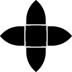 5 Vector empty photo collage template, picture mood board background with flower texture shape, Wall gallery picture frame layout design for portfolio collection.