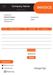 New Simple Business Invoice Design
