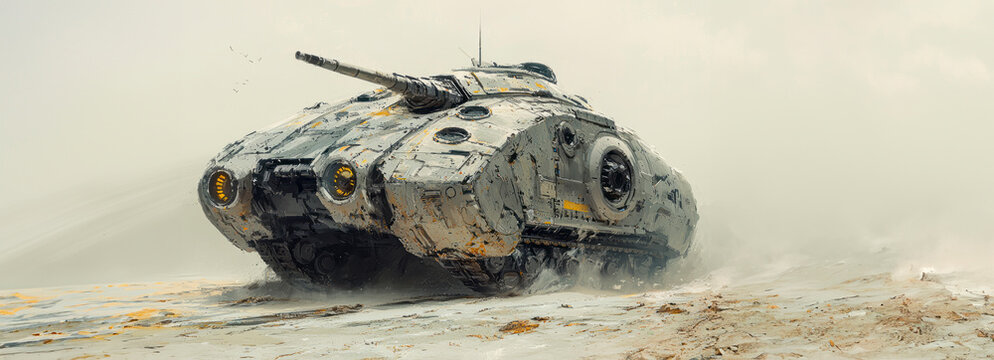 Battle for the Future A Sci-Fi Odyssey through Image Banks