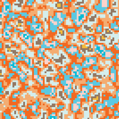 ABSTRACT PIXEL BACKGROUND FLAT PASTEL COLOR SHAPES DESIGN VECTOR TEMPLATE FOR WALLPAPER, COVER DESIGN