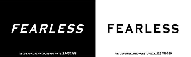 Modern Bold Font. Sans Serif Font. Regular Italic Uppercase Lowercase Typography urban style alphabet fonts for fashion, sport, technology, digital, movie, logo design, vector illustration.