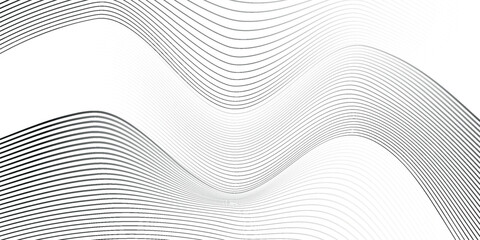 Technology abstract lines on white background. Abstract white blend digital technology flowing wave lines background