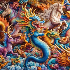 167 Mythical Creatures Featuring dragons unicorns and other myth