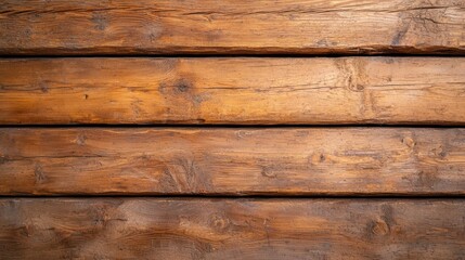 Close-up of rustic wooden planks, showcasing texture and warmth, ideal for backgrounds or interior designs.