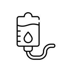 Blood Bag vector icon