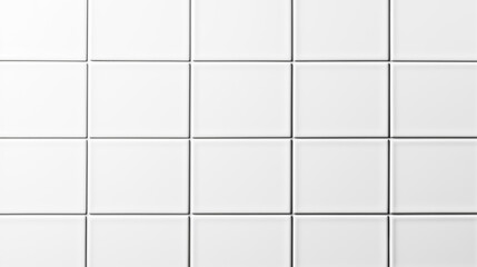 White tile seamless background copy space tile texture surface wall for designers and text. White tile empty texture of kitchen and bathroom wall background