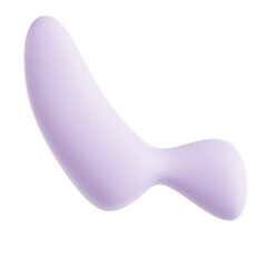 Rounded Colorful Fluid Shape with Smooth Transitions