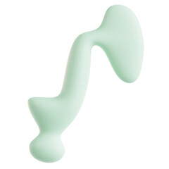 Colorful Fluid Form with a Gentle Wave