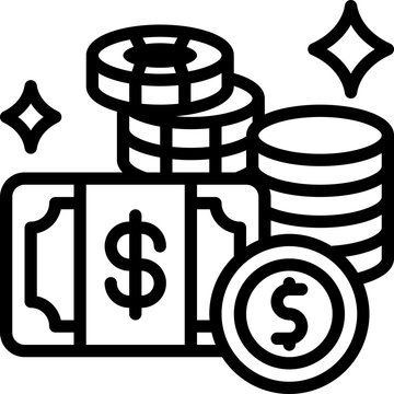 recommend clip art: Money icon