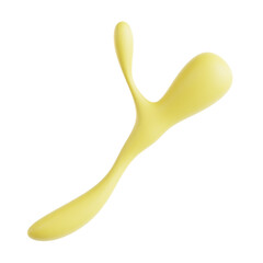 Soft Colorful Curved Fluid Shape