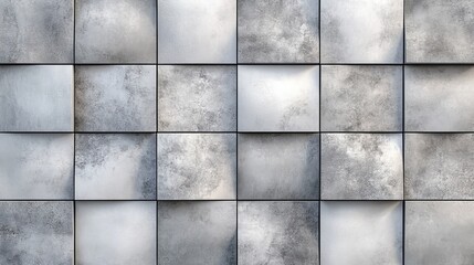 Seamless ceramic wall tiles with a 3D texture and pattern, creating an artistic background.