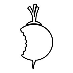 Beet Bitten Outline